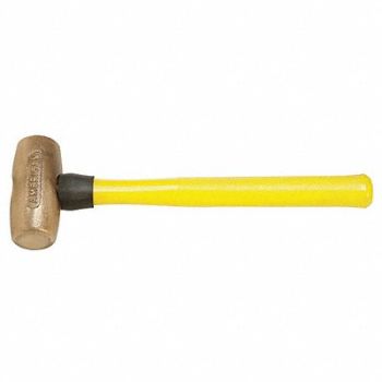 AMERICAN HAMMER Sledge Hammer 4 lb 14 In Fiberglass, 21YU20