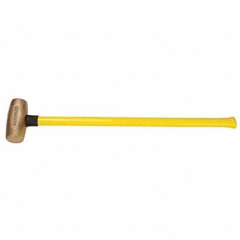 AMERICAN HAMMER Sledge Hammer 8 lb 32 In Fiberglass, 21YU22