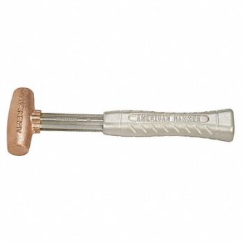 AMERICAN HAMMER Sledge Hammer 1-1/2 lb 12 In Aluminum, 21YU36