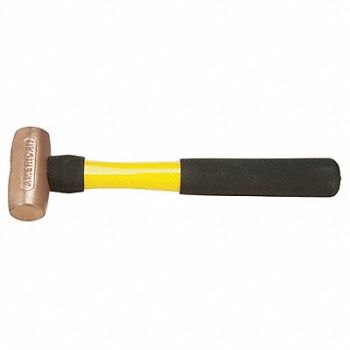 AMERICAN HAMMER Sledge Hammer 2 lb 12 In Fiberglass, 21YU43