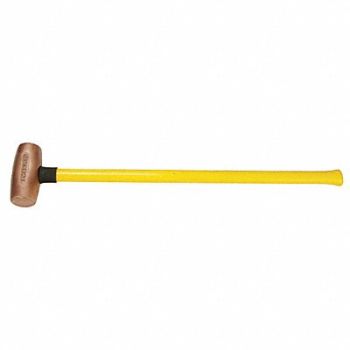 AMERICAN HAMMER Sledge Hammer 12 lb 32 In Fiberglass, 21YU49