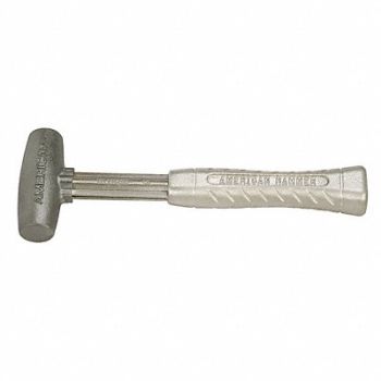 AMERICAN HAMMER Sledge Hammer 2 lb 12 In Aluminum, 21YU74