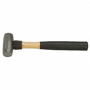 AMERICAN HAMMER Sledge Hammer 2 lb 12-1/2 In Wood, 21YU81