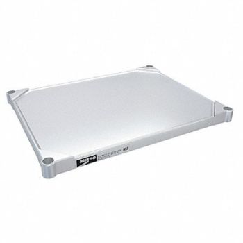 METRO Autoclvbl Solid Shelf 24x1 1/2x60 in PK4, 21Z686