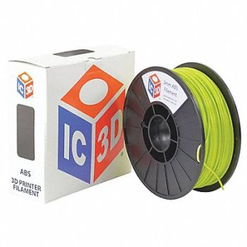 LULZBOT ABS Filament Green 3mm 1kg Reel, 221X71