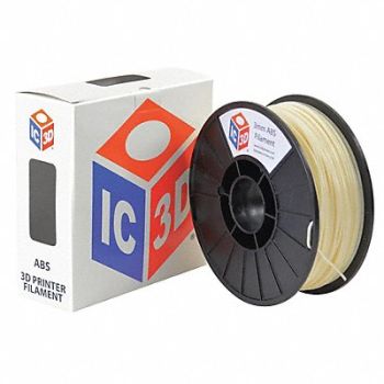 LULZBOT ABS Filament Natural 3mm 1kg Reel, 221X72