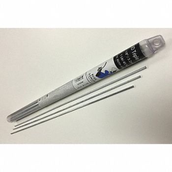 BLUE DEMON Low Temp Alum-Zinc Rod 1/8 x18 1lb Tube, 225N83
