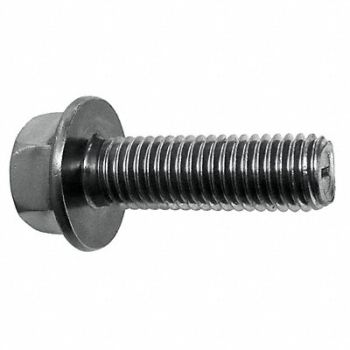 GRAINGER APPROVED Flange Bolts Fastener L 2 1/2 in PK15, 22A462