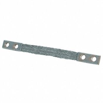 BURNDY Grounding Braid Copper Overall L 24in, 22A929