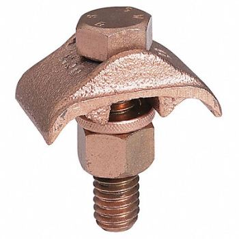 BURNDY Connector Copper Overall L 1.74in, 22C001