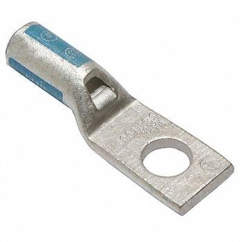 BURNDY OneHoleLugCmprsnConn STD Blue 374/7, 22C291