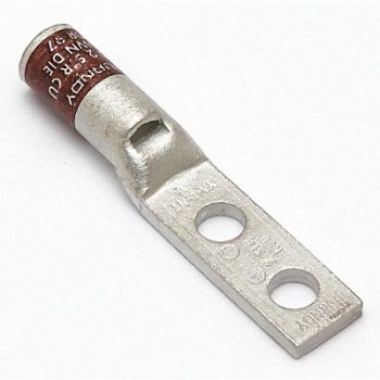 BURNDY TwoHoleLugCmprsnConn STD Brown 10, 22C422