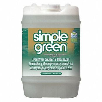SIMPLE GREEN Cleaner/Degreaser Sassafrass 5 gal, 22C611