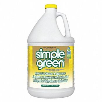 SIMPLE GREEN Cleaner/Degreaser Lemon 1 gal Jug, 22C620