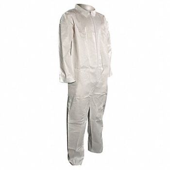 CELLUCAP Collared Coveralls White 3XL PK25, 22CU18