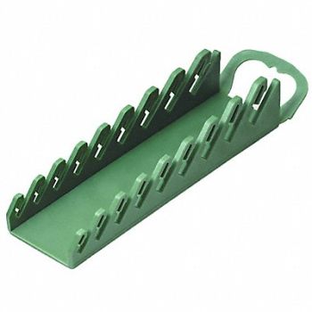 SK PROFESSIONAL TOOLS Green Wrench Rack Plastic, 22DK62