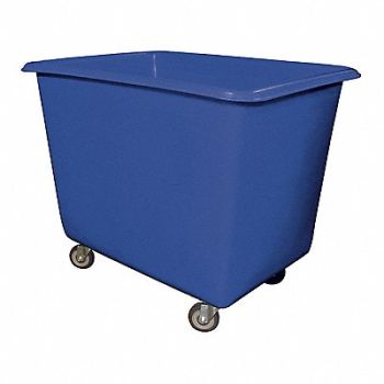 ROYAL BASKET TRUCKS Cube Truck HDPE Blue 24.8 cu ft., 22E941