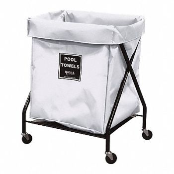 ROYAL BASKET TRUCKS Pool Towel X-Frame 8 bu white vinyl, 22E973