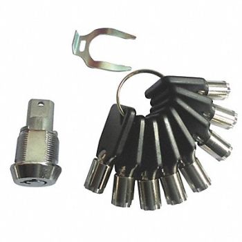 WESTWARD Cabint Lock Set, 22EM15