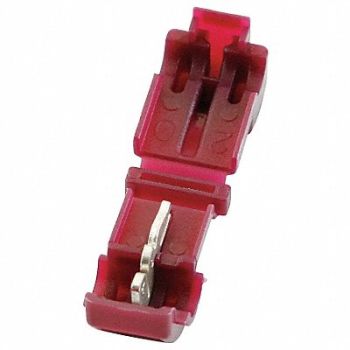 POWER FIRST InsulDsplConn Red T Tap Nyl PK50, 22EW65