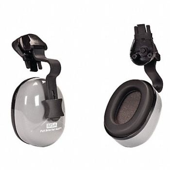 MSA Ear Muffs Hard Hat Mounted 25dB, 22EY59