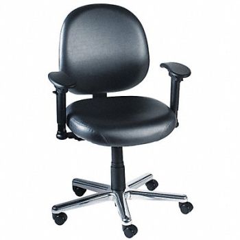 CRAMER Intensive 24/7 Chair Black 16-20 Seat Ht, 22F037