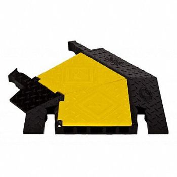 YELLOW JACKET Cable Protector 45 Left Hinged 5 Channel, 22F219