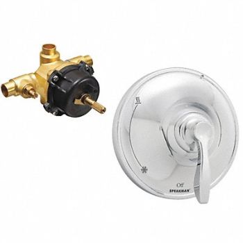 Pressure Bal Valve Trim Speakman Chrome, 22FE25