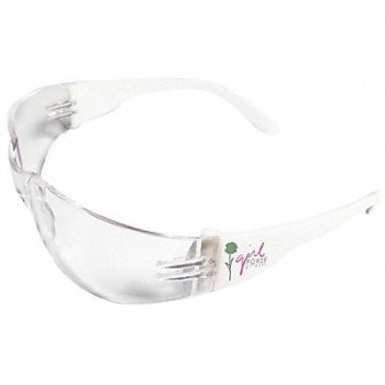 ERB SAFETY Safety Glasses Clear, 22FF68