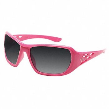 ERB SAFETY Safety Glasses Smoke, 22FF70