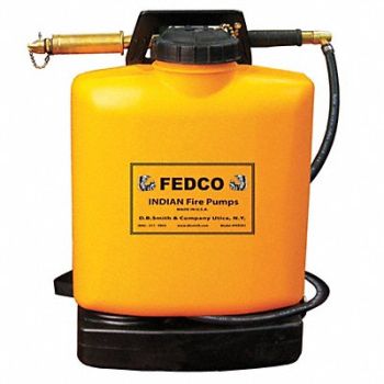 INDIAN Wildland Pump 5 gal Carrying Tank Plstic, 22FH65