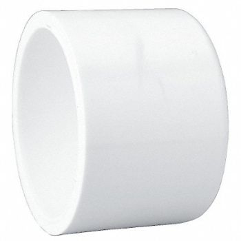 GRAINGER APPROVED Cap 5 in Schedule 40 Socket White, 22FM69
