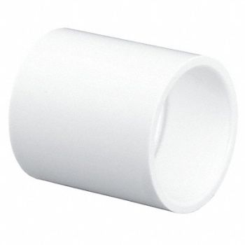 GRAINGER APPROVED Coupling 8 in Schedule 40 Socket White, 22FM16