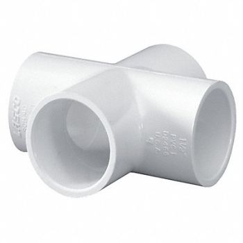 GRAINGER APPROVED Standard Cross 4 in Schedule 40 Socket, 22FM09