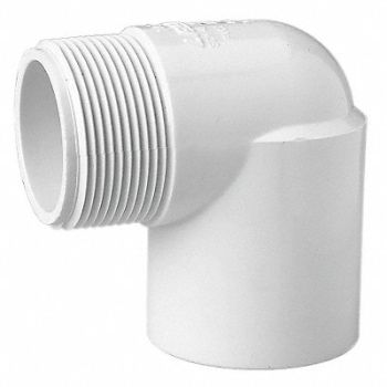 GRAINGER APPROVED 90 Street Elbow 1 1/2 in Schedule 40, 22FM03