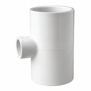 GRAINGER APPROVED Reducing Tee 1x1x1/2 in Schedule 40, 22FK80