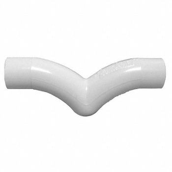 GRAINGER APPROVED P-Trap 1/2 x 3/4 in Schedule 40 White, 22FK91