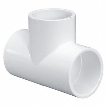 GRAINGER APPROVED Tee 8 in Pipe Size Schedule 40 Socket, 22FL41