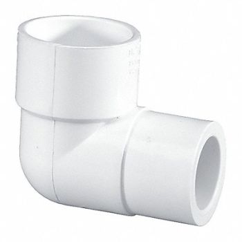 GRAINGER APPROVED 90 Reducing Elbow 2 x 1 in Schedule 40, 22FL86