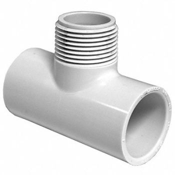 GRAINGER APPROVED Tee 1 in Pipe Size Schedule 40 450 PSI, 22FL78