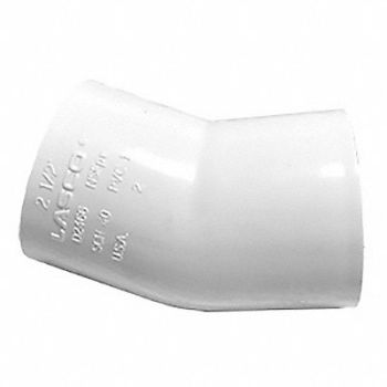 GRAINGER APPROVED 22-1/2 Deg Elbow 1 1/2 in Schedule 40, 22FM87