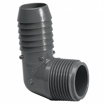 GRAINGER APPROVED Elbow 90 Degrees 2 in Insert x MNPT, 22FN18