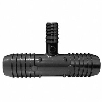 GRAINGER APPROVED Tee 1 x 1/2 x 1 in White 200 PSI, 22FN45