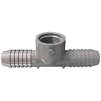 GRAINGER APPROVED Female Adapter Tee 1 1/2 Insert x FNPT, 22FN56