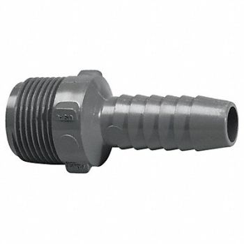 GRAINGER APPROVED Male Adapter 2 x 1 1/2 in MNPT x Insert, 22FP03