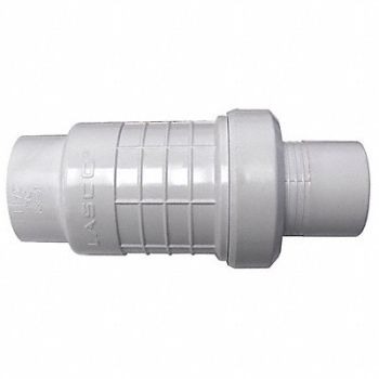 GRAINGER APPROVED Repair Coupling 2 in Socket White, 22FP28