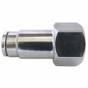 GRAINGER APPROVED Adapter 1/4 in Tube x FNPT, 22FR73