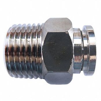 GRAINGER APPROVED Adapter 1/2 in Tube x MNPT, 22FR83