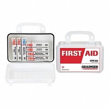 GRAINGER APPROVED CPR Kit Small Box, 22FX74