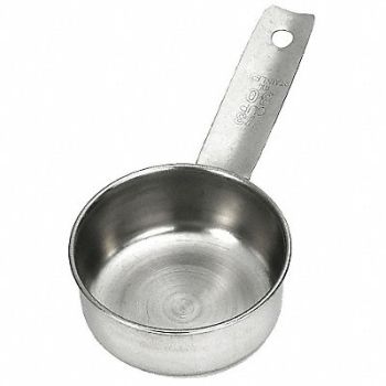 TABLECRAFT PRODUCTS COMPANY Measuring Cup 1/3 Cup Stainless Steel, 22JJ91